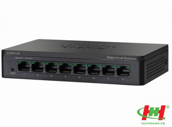 Linksys Cisco SF90D-08 Hup 8 port 10/ 100