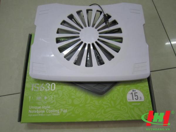 Đế quạt làm mát laptop IS630 Cooling Pad