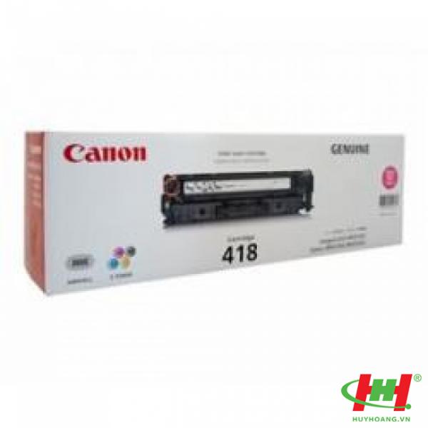 Mực in Canon Cartridge 418M Đỏ