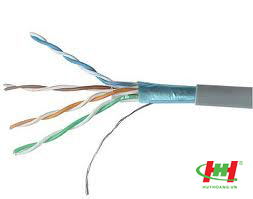 Cáp mạng Dintek CAT.5e FTP,  4 pair,  24AWG,  Bọc nhôm chống nhiễu,  305m/box,  made in China (1103-03003CH,  1103-03011)