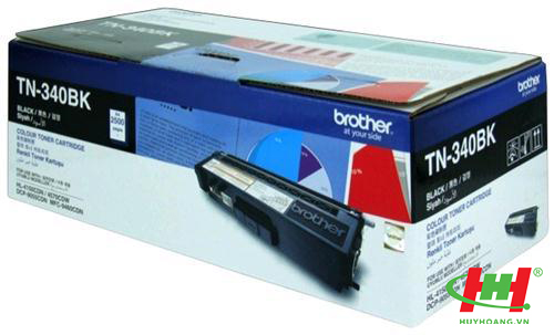 Mực máy in Brother MFC-9460,  9970CDW,  9990CDW TN-340 Black Toner Cartridge (TN-340BK)
