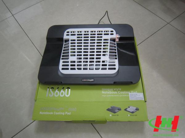 Đế quạt làm mát laptop IS660 Cooling Pad