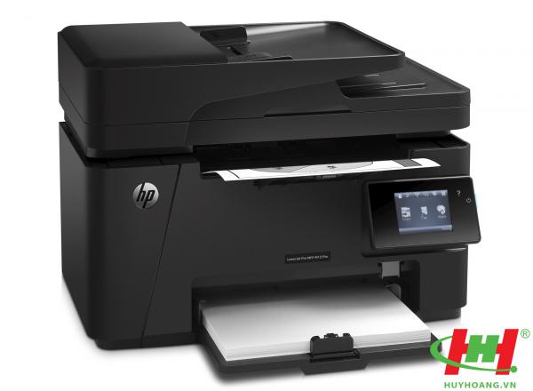 Máy in HP LaserJet Pro MFP M127FW cũ (In wifi,  in Lan,  scan,  copy,  fax)