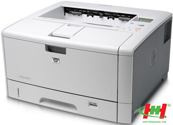 Máy in laser HP 5200N cũ (A3,  5200 + gắn card mạng) ngoài vỏ máy chỉ thê hiện 5200