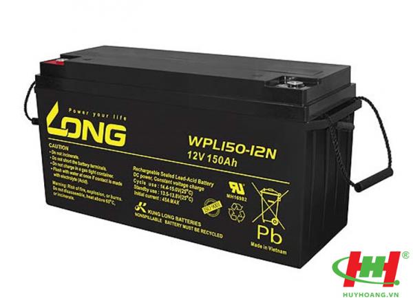 Bình ắc quy Long 12V-150Ah (WPL150-12N)