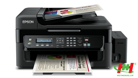 Máy in liên tục Epson Stylus L555 (4màu,  in,  scan,  copy,  fax,  WIFI)