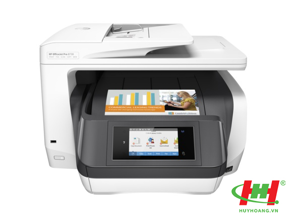 Máy in màu HP Officejet Pro 8730 eAIO (in 2 mặt A4,  scan,  copy,  fax,  Wifi)