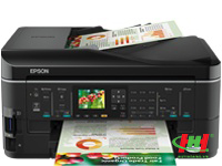 Máy in phun màu EPSON ME OFFICE 960FWD (in 2 mặt,  Scan,  Copy,  Fax,  Wifi)