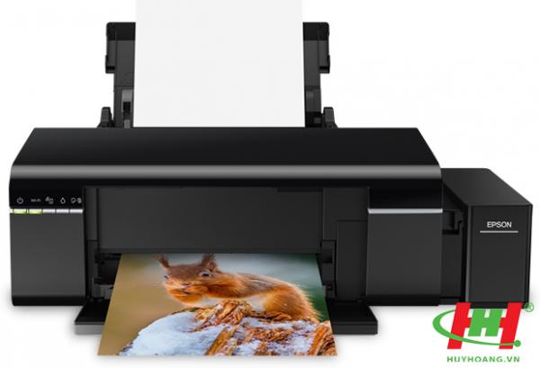 Máy in phun màu Epson L805 (Wifi,  6 Màu,  Mực nước CT Dye)