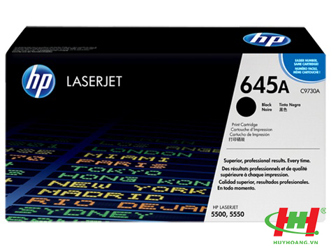 Mực in laser màu HP C9730A (HP 645A) Đen