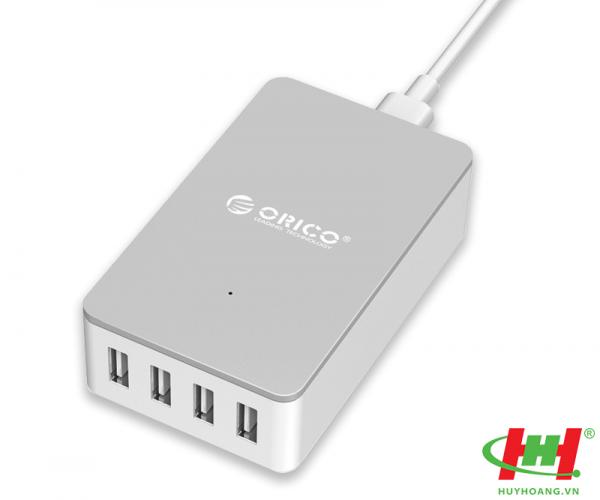 Sạc điện thoại USB 4 cổng 2.4A ORICO CSE-4U-WH