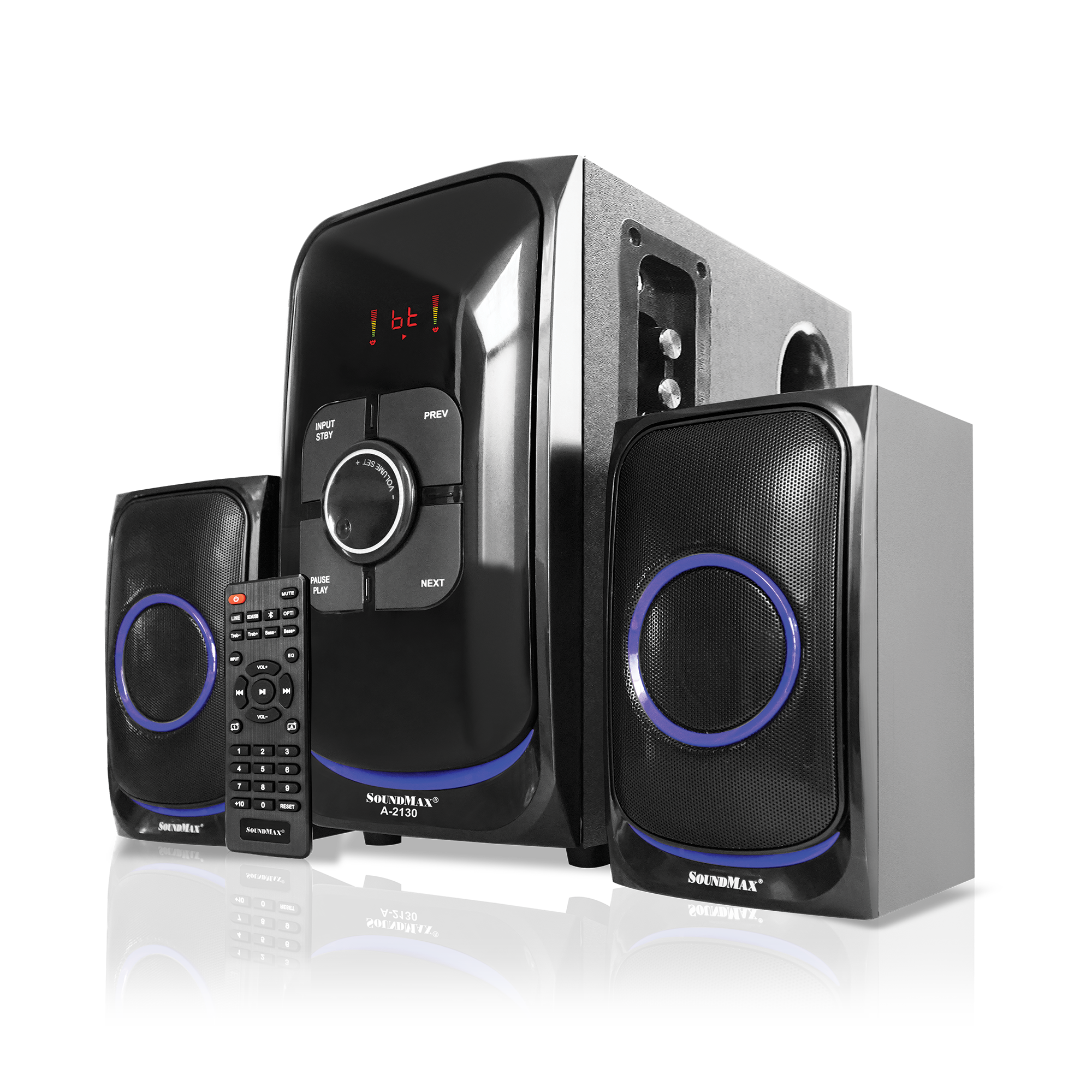 Loa SoundMax A-2130 (Bluetooth 5.0,  Karaoke)