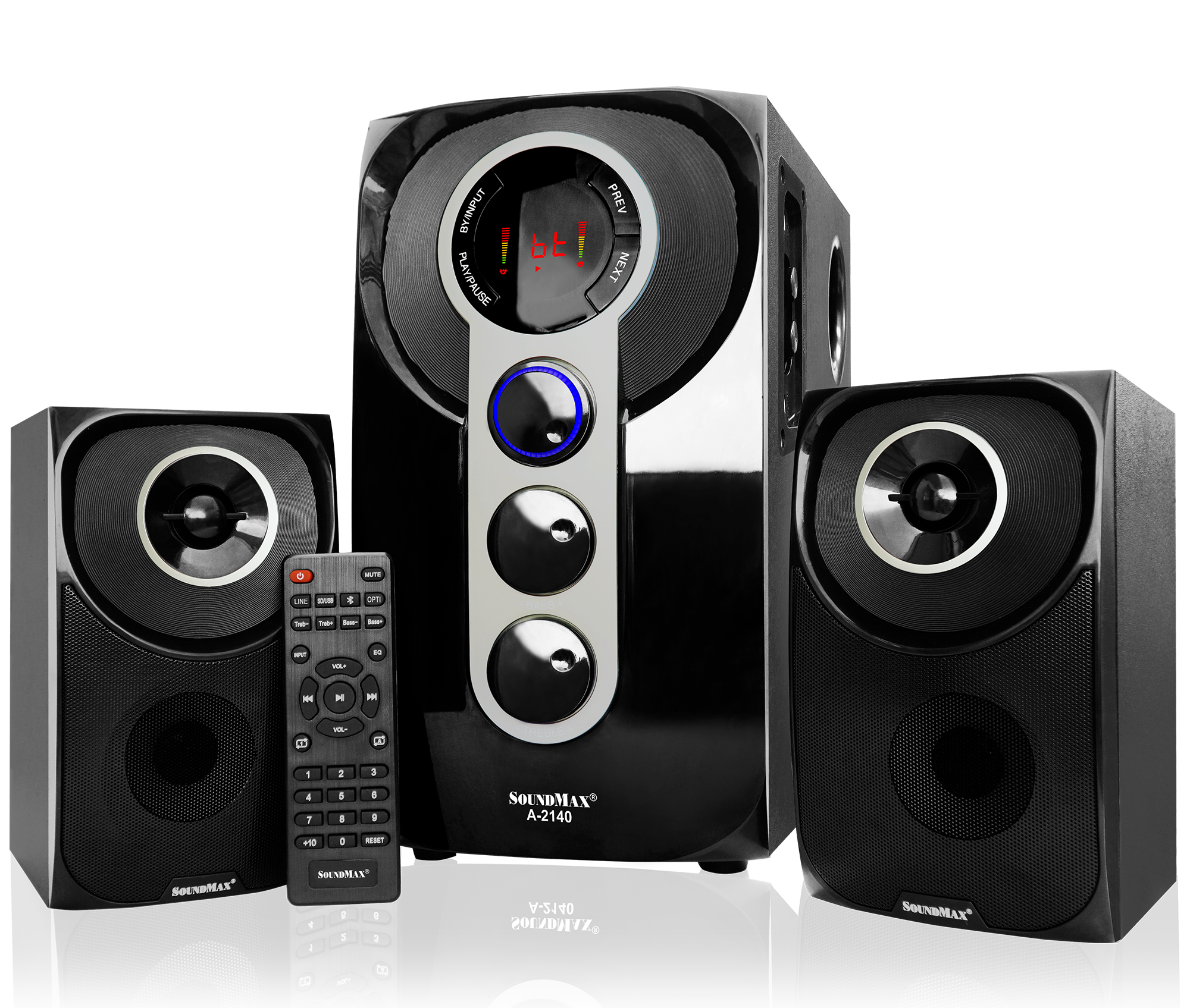 Loa SoundMax A-2140 (Bluetooth 5.0,  Karaoke)