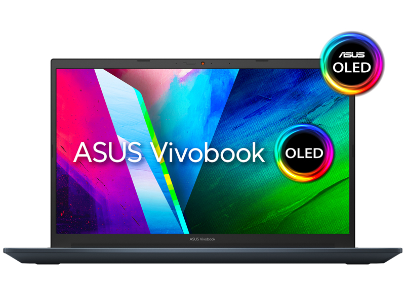 Laptop Asus Vivobook Pro 15 OLED M3500QC-L1085T / BLUE/ R7-5800H/ 16G/ SSD 512GB/ 15.6 OLED FHD/ RTX3050_4GB/ WIN 10