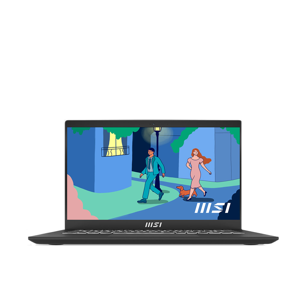 Máy tính xách tay MSI Modern 14 C11M-011VN I3 (1115G4)/ 8GB/ SSD 512GB/ 14FHD/ Win 11/ Led KB/ Đen,  nhôm