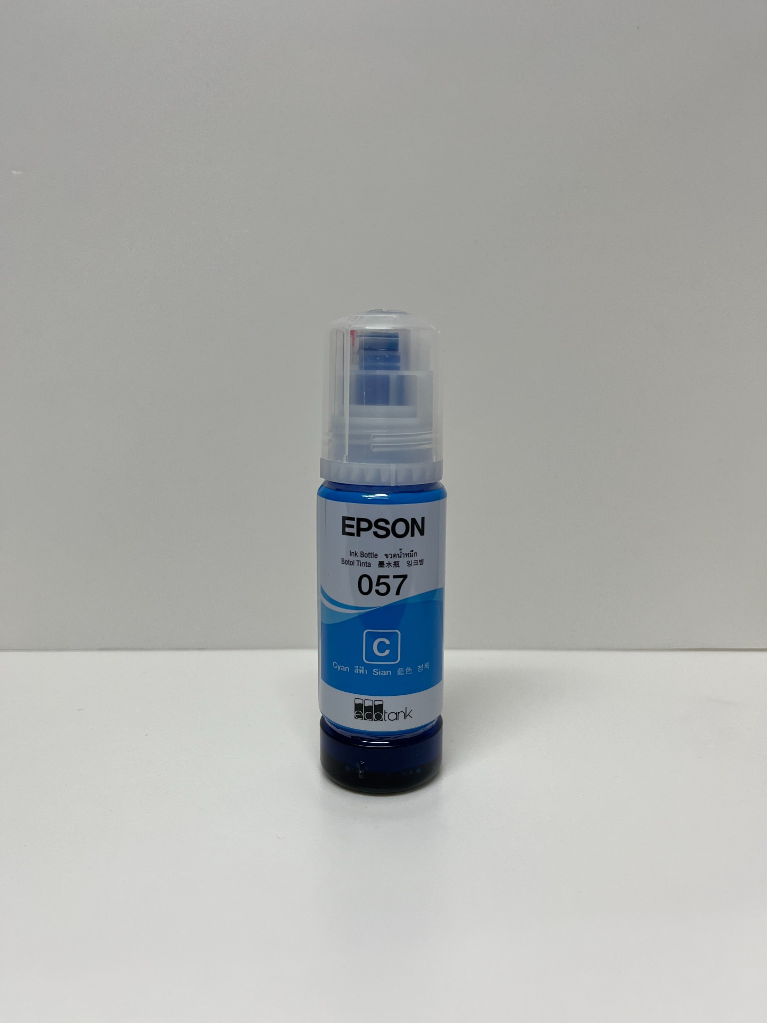 Mực máy in Epson EcoTank L18050 chính hãng (Epson 057 Cyan ink Bottle C13T09D200)