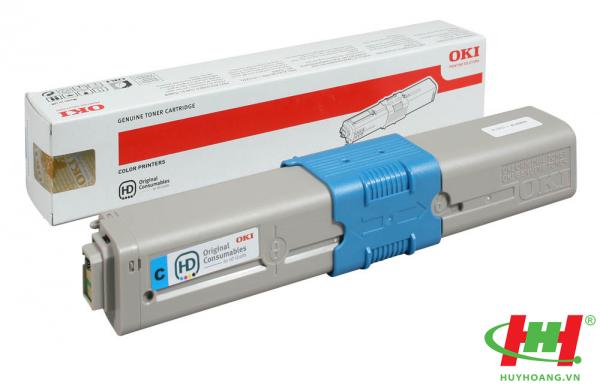 Mực in laser màu Toner Oki C310,  C330,  C510,  C530,  C331,  C511,  C531,   MC361,  MC561,  MC362,  MC562 Cyan