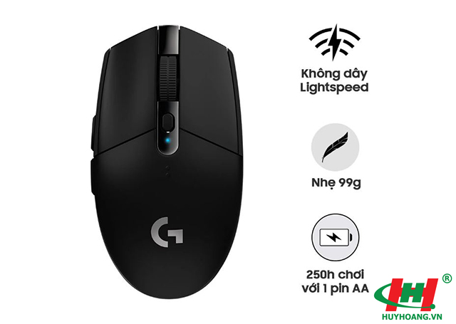 Chuột gaming không dây Logitech G304 (Đen)