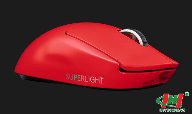 Chuột không dây gaming Logitech Pro X Superlight ĐỎ (RED)