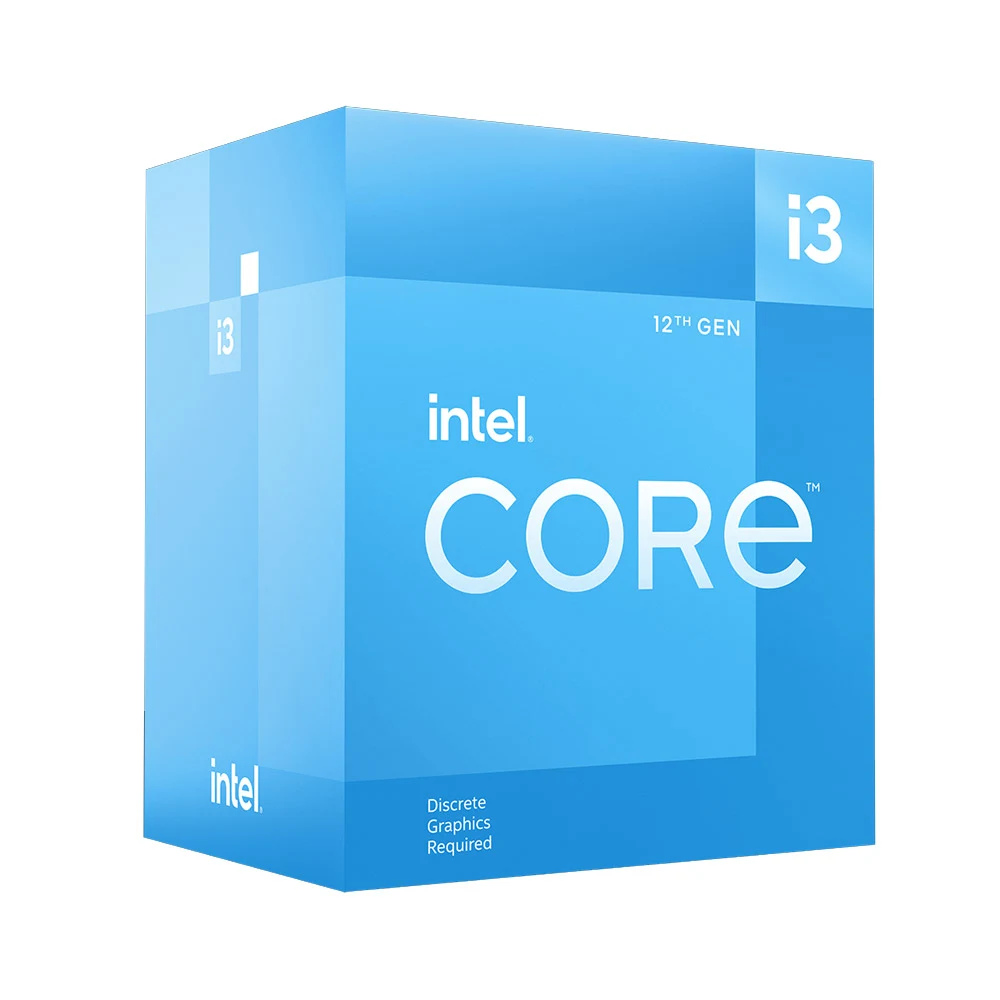 CPU INTEL Core i3-12100F (4C/8T,  3.30 GHz - 4.30 GHz,  12MB) - 1700