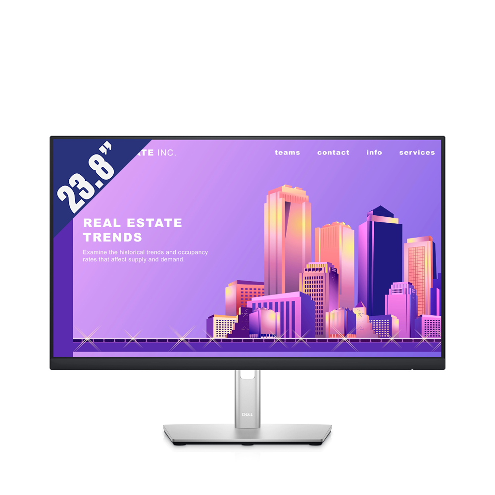 Màn hình LCD Dell P2422H (1920 x 1080/IPS/60Hz/5 ms) DisplayPort,  HDMI,  VGA/D-sub