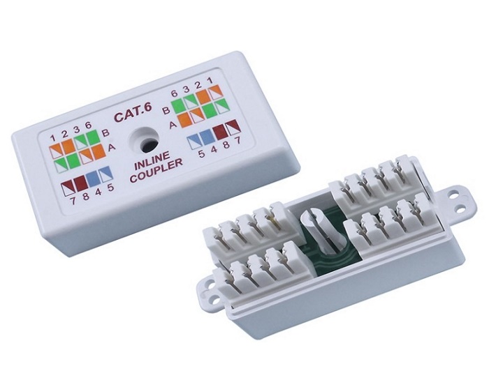 Bộ nối cáp Block-to-Block Coupler Cat.6 Dintek (1701-01036)