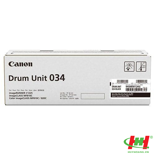 Cụm Drum máy in Canon MF810Cdn MF820Cdn Drum 034 Black