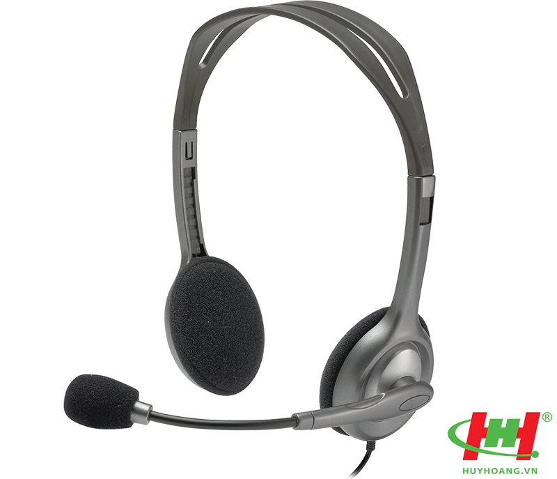 Tai nghe Logitech H110 Stereo Headset (2 jack 3li)