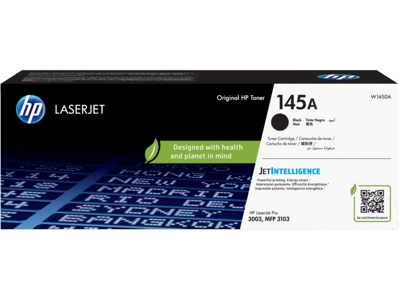 Mực máy in HP LaserJet Pro 3003dn,  3003dw HP 145A Black Original LaserJet Toner Cartridge (W1450A)