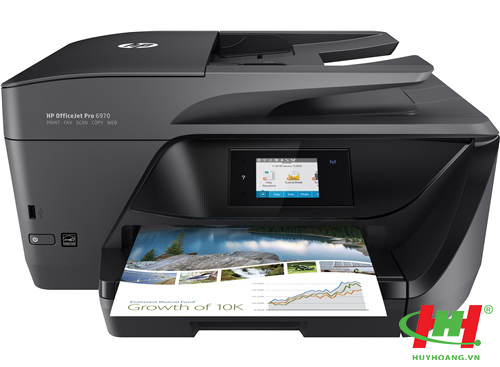 Máy in màu HP OfficeJet Pro 6970 AIO Printer (in 2 mặt,  scan,  copy,  fax,  Wifi)