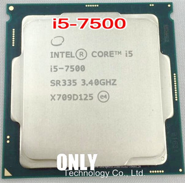CPU Intel Core I5-7500 3.40GHz SK1151V1 Tray Nofan