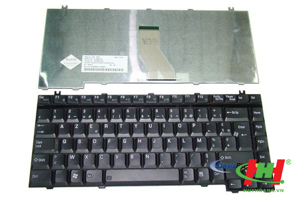 Bàn phím Laptop - Keyboard Toshiba A10,  A15,  A20,  A25,  A30,  A40,  A45,  A50,  A55,  A70,  A75 A80,  A100,  A105,  M10,  M15