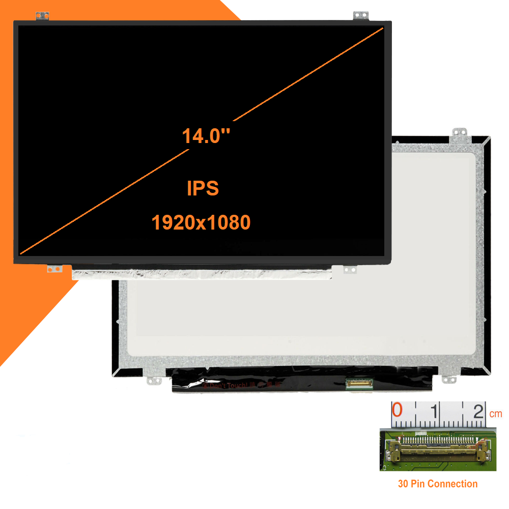 Màn hình laptop LCD 14.0 Led Slim 30pin Full HD (1920*1080),  IPS