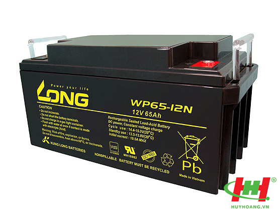 Bình ắc quy Long 12V-65Ah (WP65-12N; WP65-12ARN)