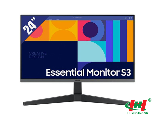 Màn hình LCD SAMSUNG 24inch LS24C330GAEXXV (1920 x 1080/ IPS/ 100Hz/4 ms/ FreeSync) 1 x DisplayPort 1.2,  1 x HDMI 1.4