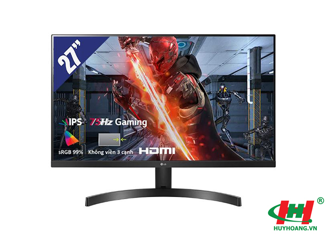 Màn hình vi tính LCD 27inch LG 27MK600M-B.ATV (1920 x 1080/ IPS/ 5ms) 2 x HDMI,  1 x VGA/D-sub