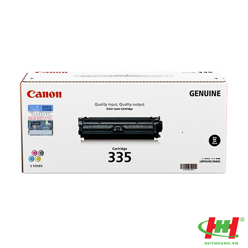 Mực máy in Canon LBP 841Cdn 842C 843Cx Cartridge 335E Black Chính hãng