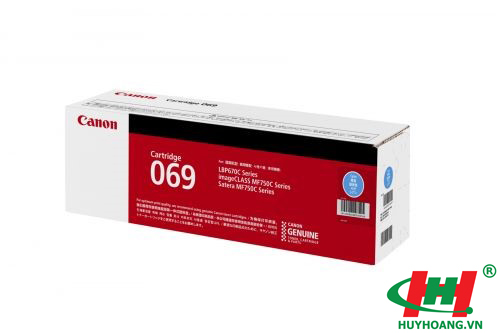 Mực máy in Canon imageCLASS LBP674Cx Cartridge 069 Cyan chính hãng