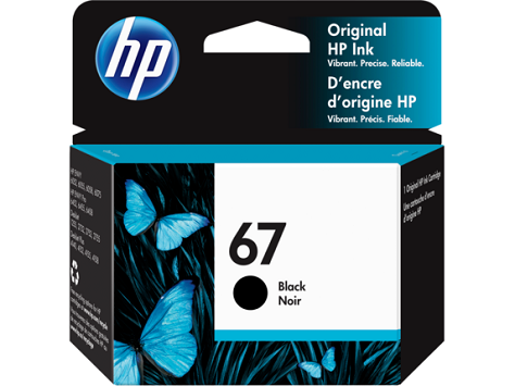 Mực in HP DeskJet 2700/2700e series HP 67 Black Original Ink Cartridge (3YM56AN)