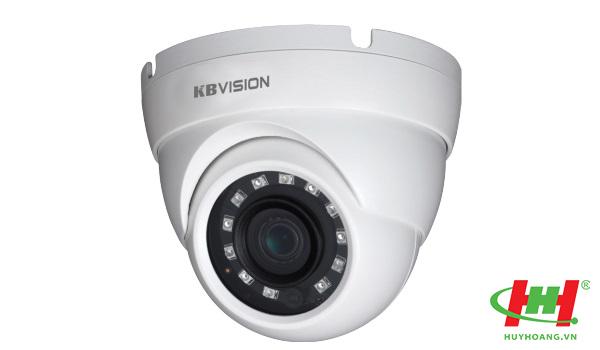 Camera Dome KBVision 4 in 1 (CVI,  TVI,  AHD,  Analog) KX-C5012S4