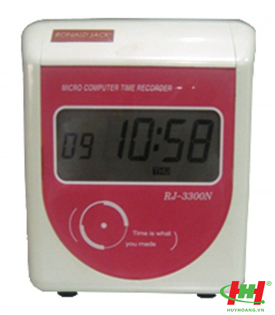 Máy chấm công thẻ giấy Ronald Jack RJ-3300N (in kim)