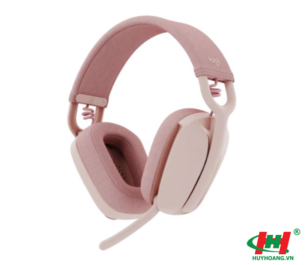 Tai nghe không dây Logitech Zone Vibe 100 Bluetooth,  Wireless hồng (ROSE)