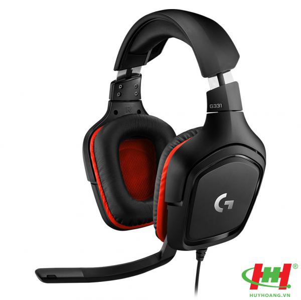 Tai nghe Over-ear Logitech G331 Wired Gaming (Đen)