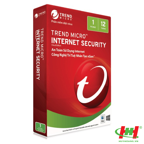 Phần mềm diệt Virus Trend Micro Internet Security 1PC