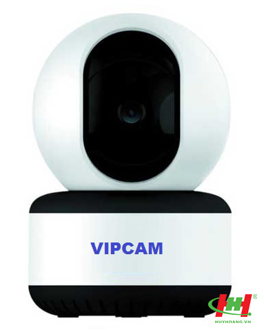 Camera IP WIFI đàm thoại 2 chiều full HD xoay 360 độ VIPCAM1 (tặng kèm thẻ nhớ 64GB)