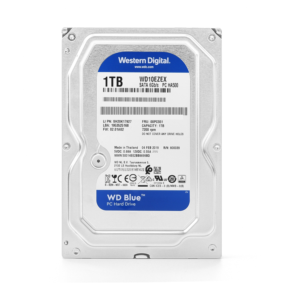 Ổ cứng HDD 1TB Western Digital WD10EZEX SATA3 (Blue)