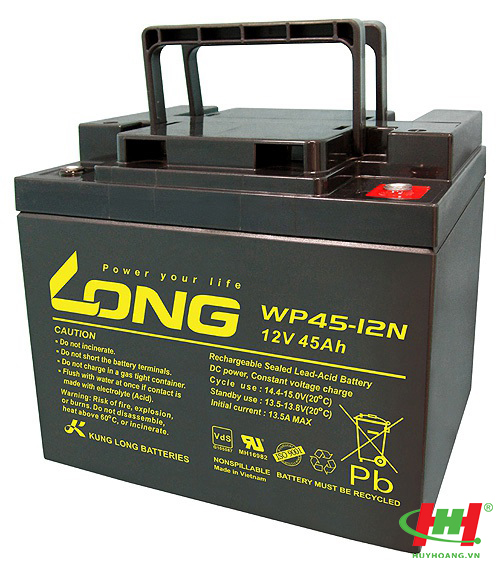 Bình ắc quy Long 12V-45Ah (WP45-12N)