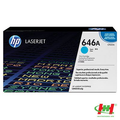 Mực in laser màu HP CF031A (HP 646A) Cyan