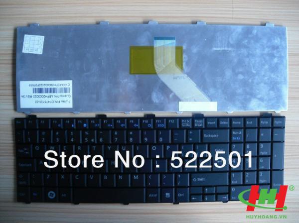 Keyboard Fujitsu Lifebook AH530,  AH531,  NH751
