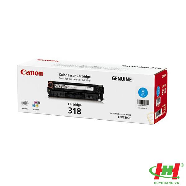 Mực in Canon Cartridge 318C Cyan